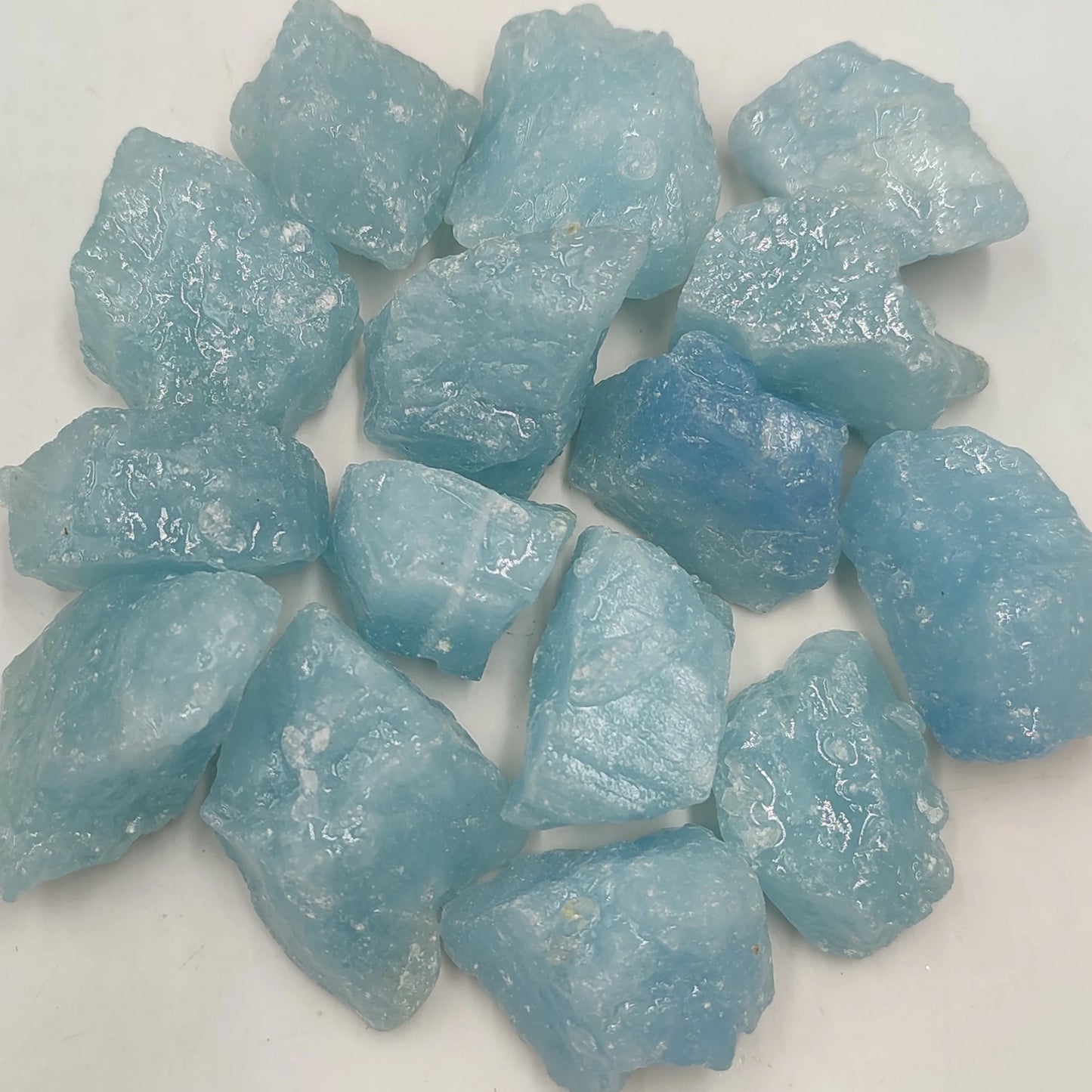 1pc Raw Aquamarine