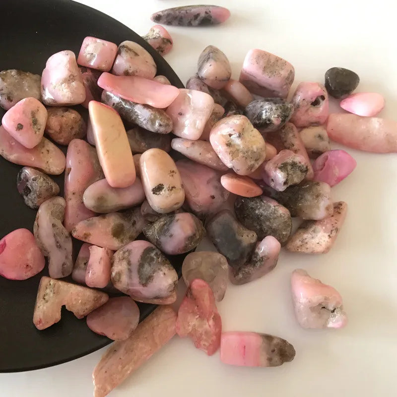 100G/Bag Natural Pink Opal Chips