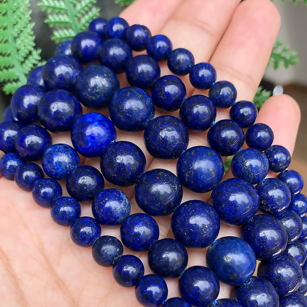 HQ Lapis Lazuli Round Beads