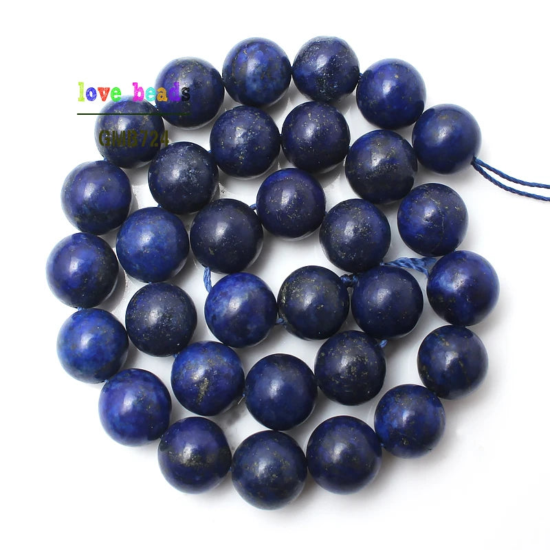 HQ Lapis Lazuli Round Beads
