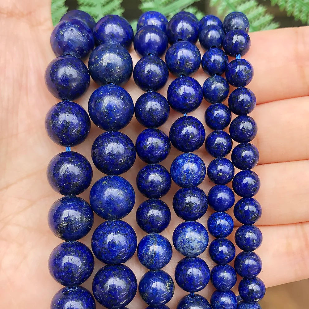 HQ Lapis Lazuli Round Beads