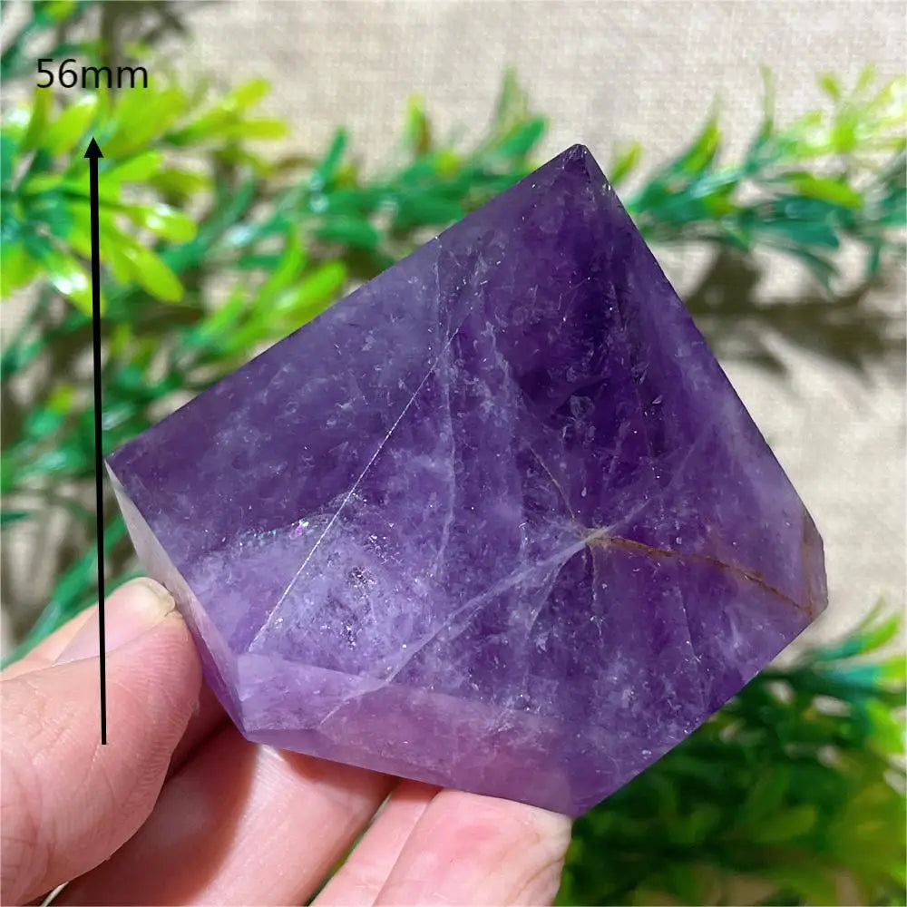 HQ Dark Purple Amethyst Cupcake Freeform