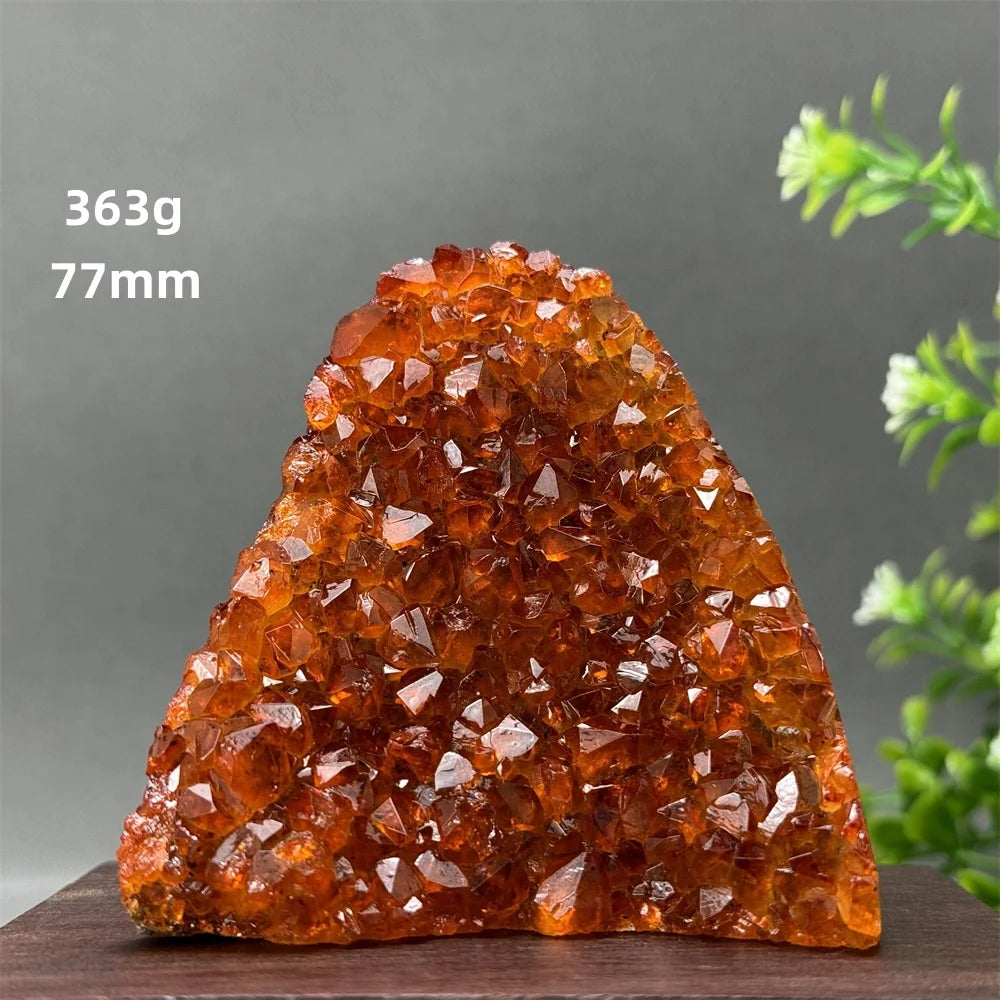 HQ Brazilian Citrine Freeform Geode