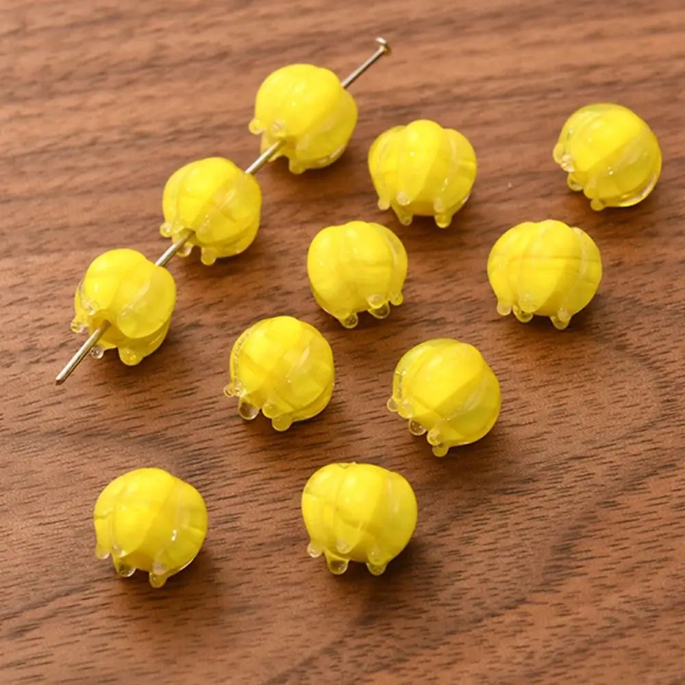 5Pcs Bell Orchid Flower Bud Bead