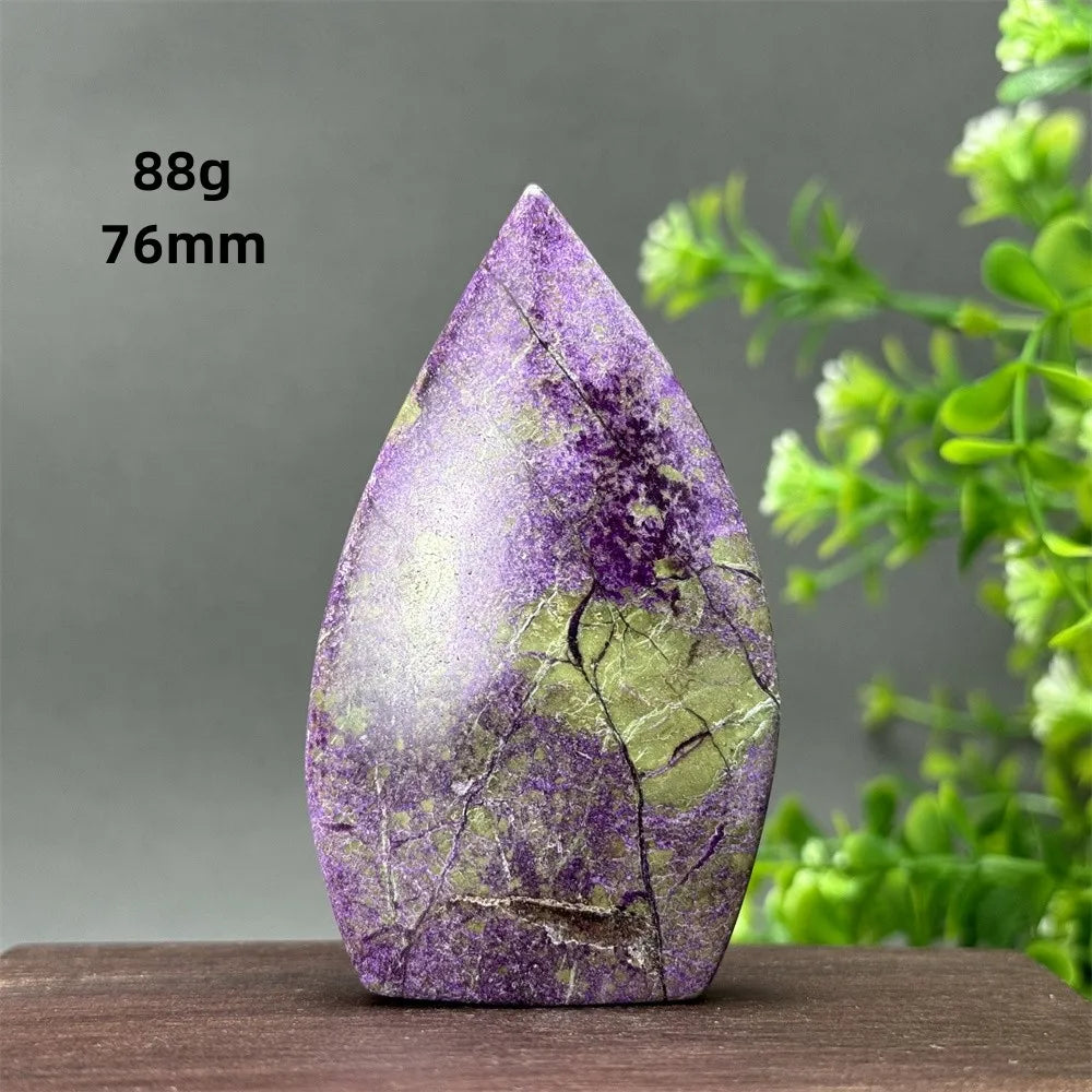 Natural Atlantisite Free-Form Torch