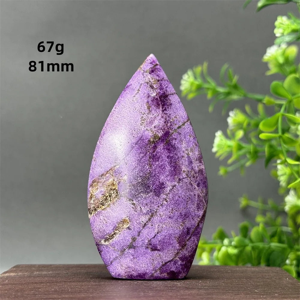 Natural Atlantisite Free-Form Torch