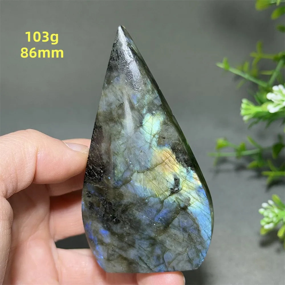 Natural Labradorite Free Form Torch