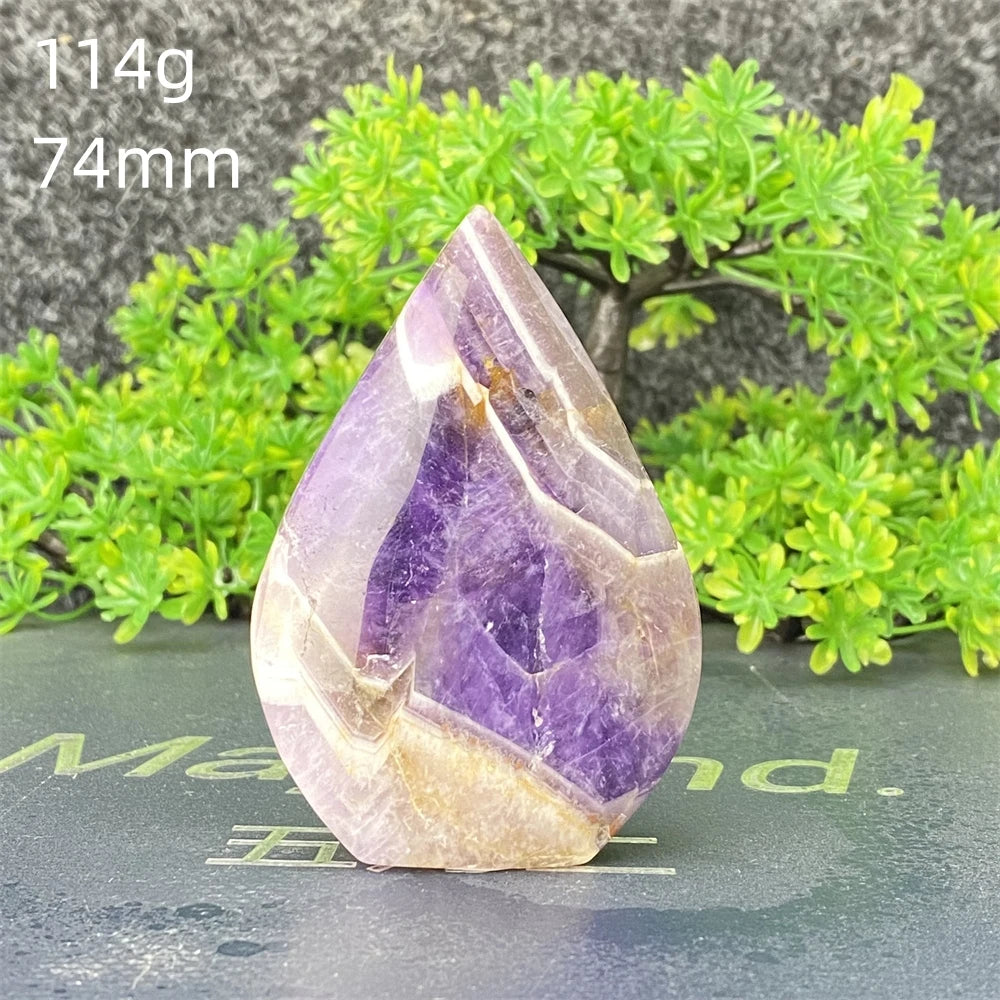Natural Fantasy Amethyst Free Form Torch