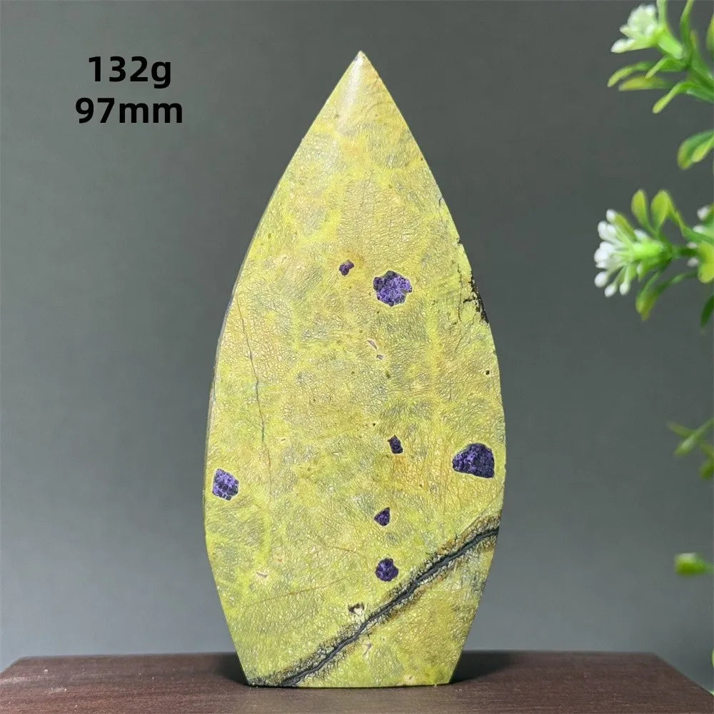 Natural Atlantisite Free Form Torch