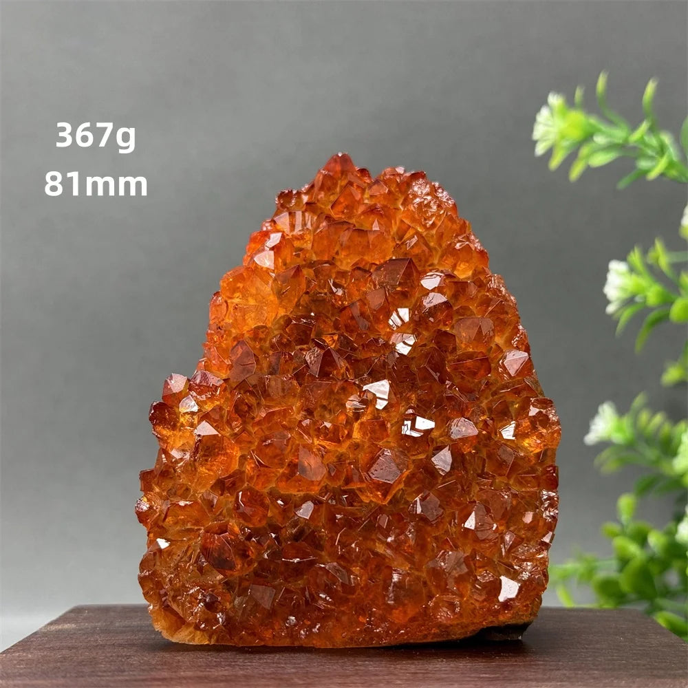 HQ Brazilian Citrine Freeform Geode