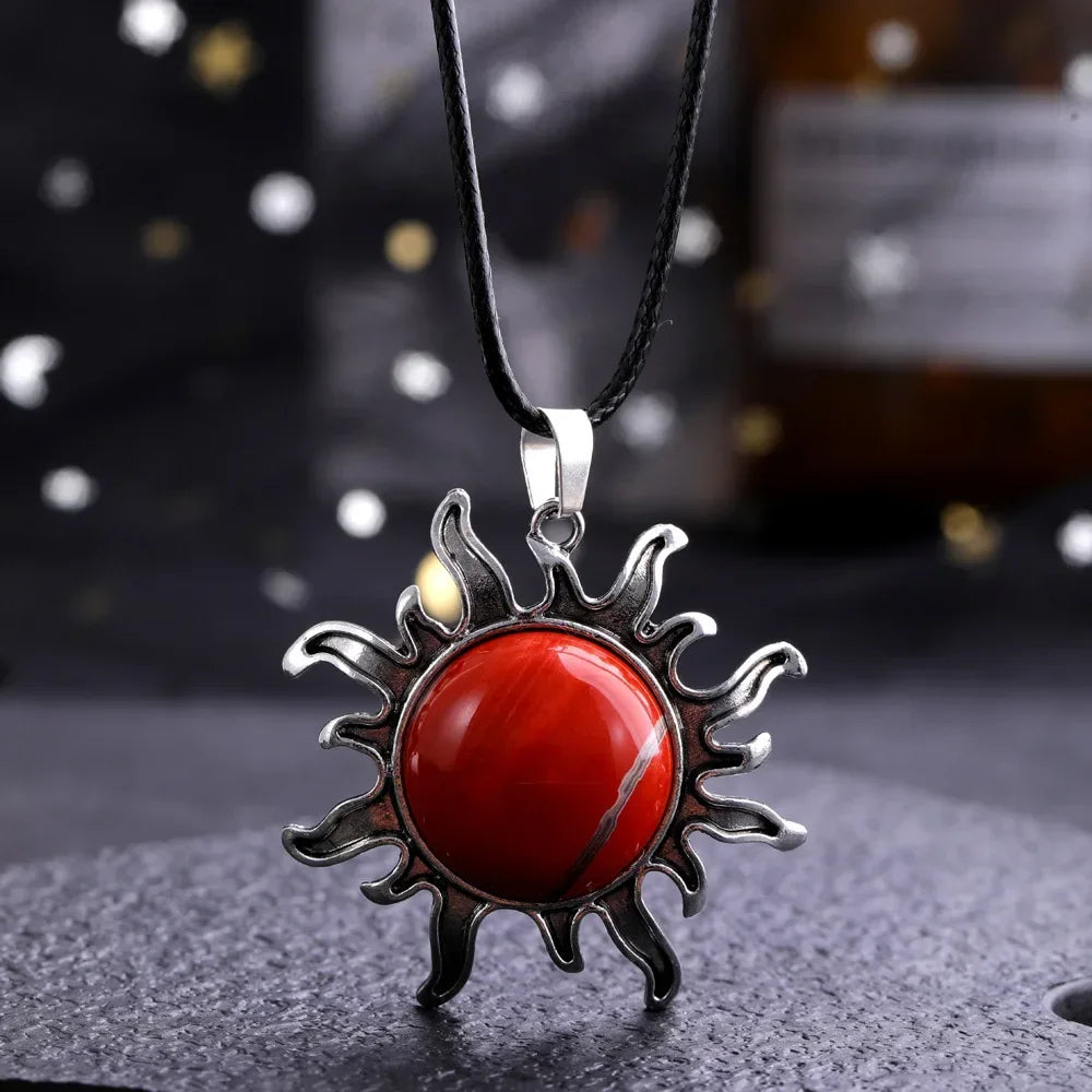 Sun Pendant Necklace