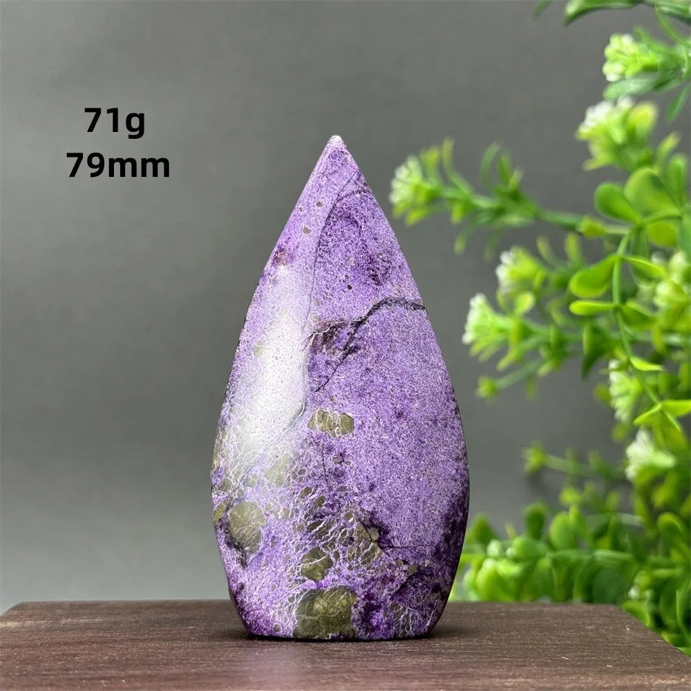 Natural Atlantisite Free-Form Torch