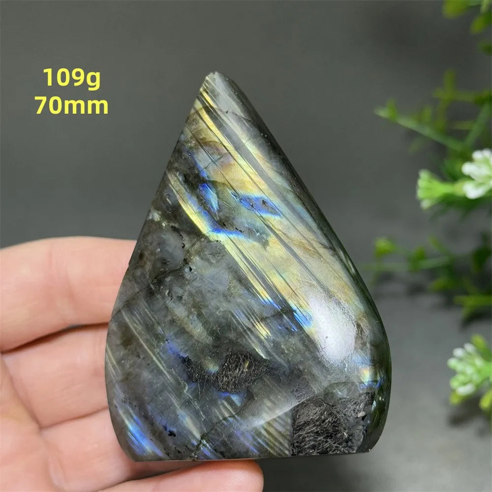 Natural Labradorite Free Form Torch