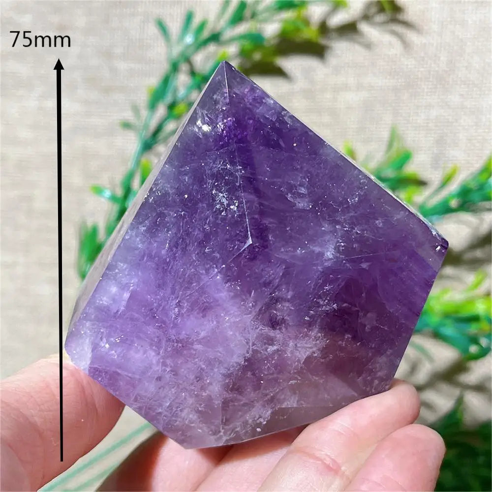 HQ Dark Purple Amethyst Cupcake Freeform