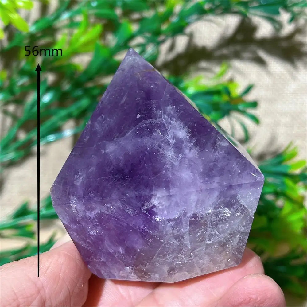HQ Dark Purple Amethyst Cupcake Freeform