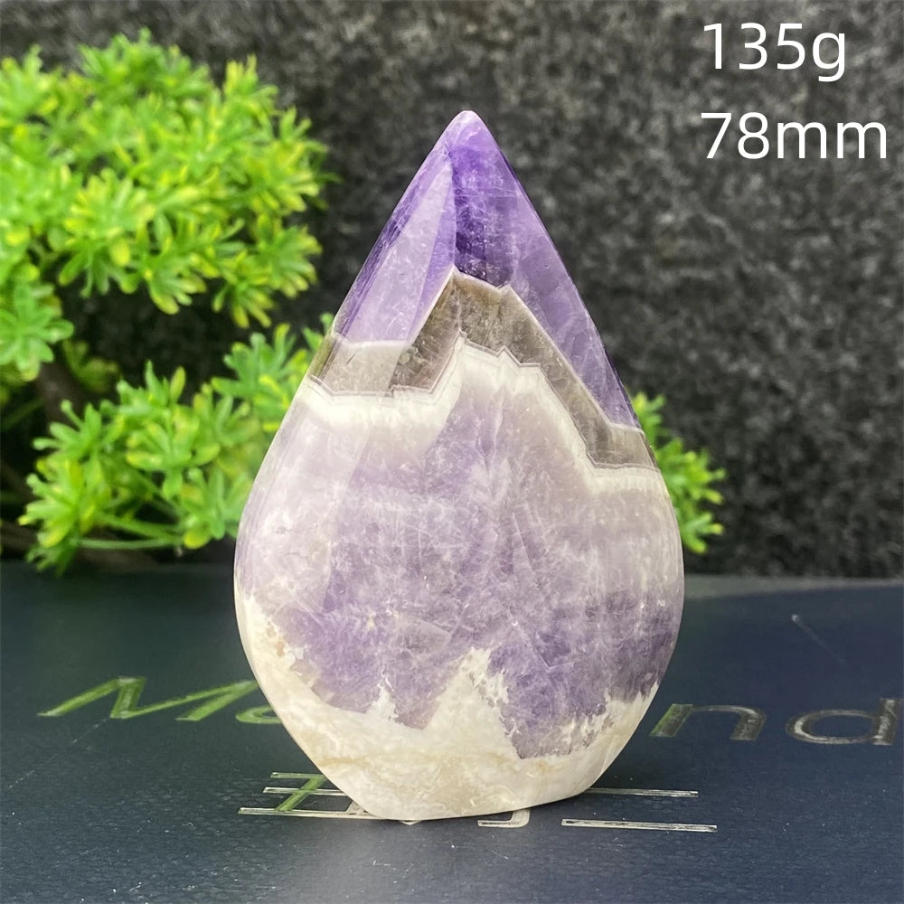 Natural Fantasy Amethyst Free Form Torch