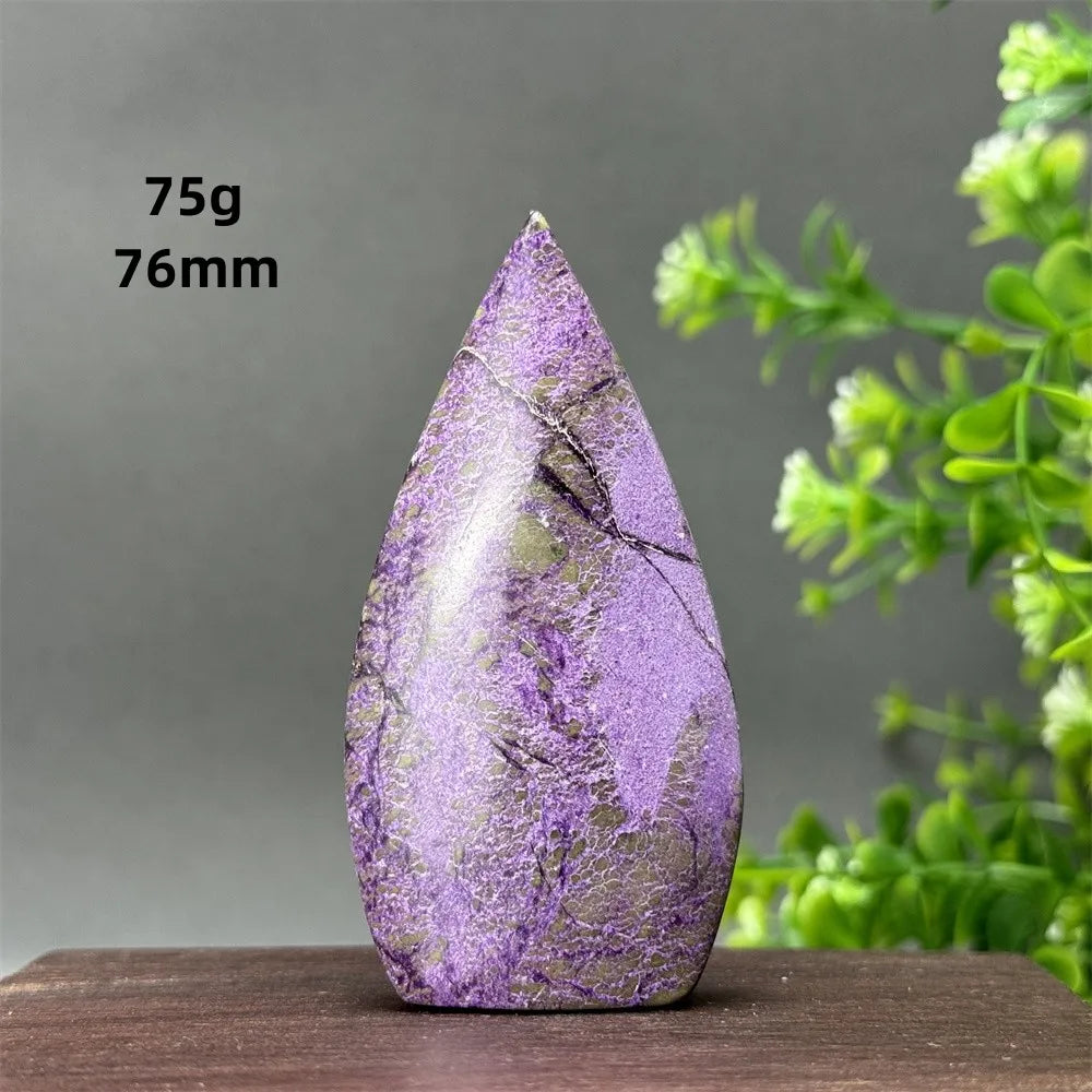 Natural Atlantisite Free-Form Torch