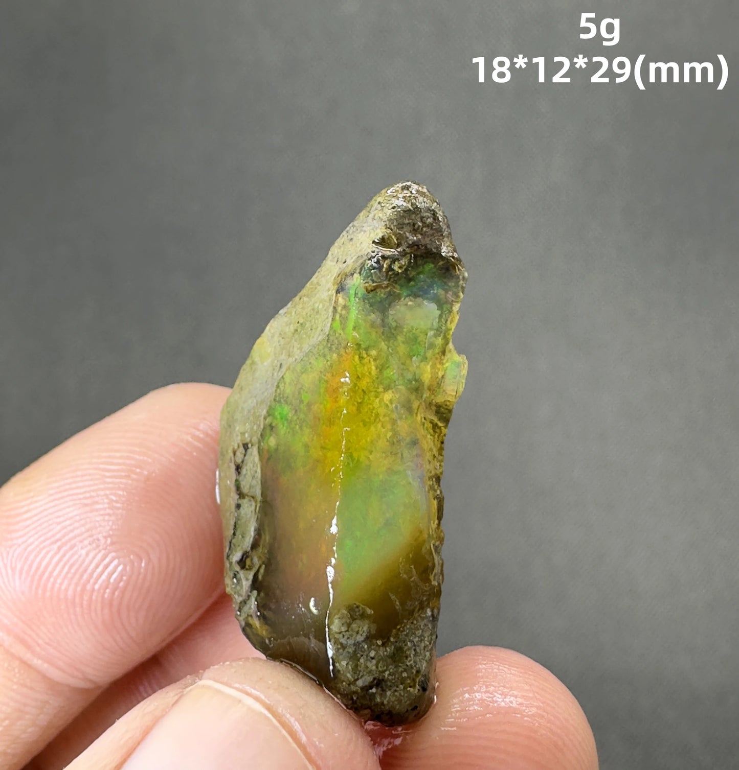 Natural Rare Ethiopian Water Opal Specimen
