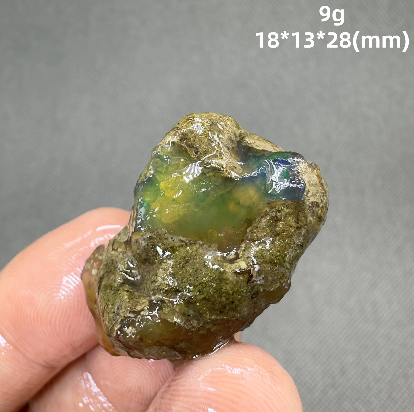 Natural Rare Ethiopian Water Opal Specimen