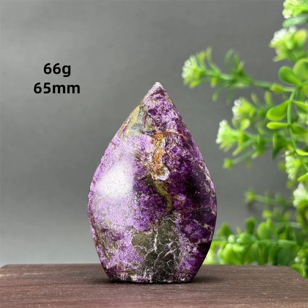 Natural Atlantisite Free-Form Torch
