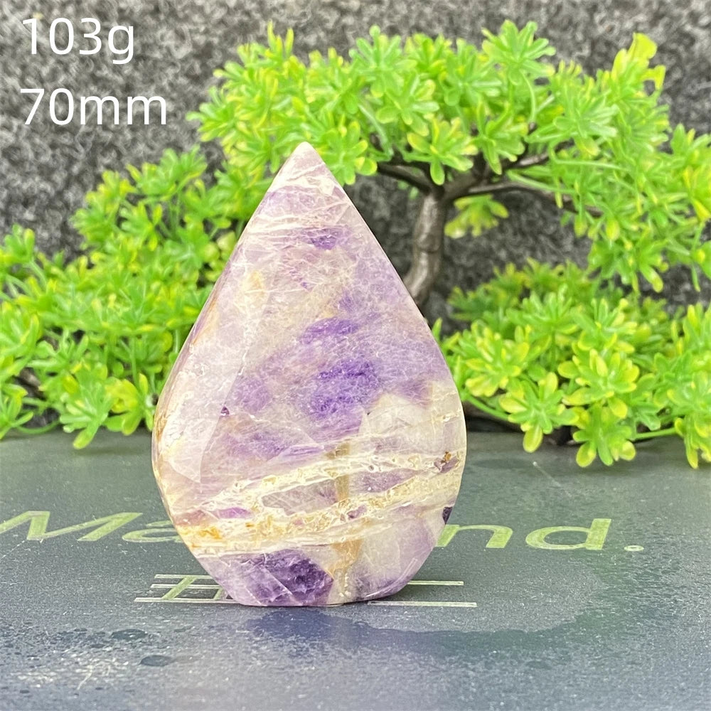 Natural Fantasy Amethyst Free Form Torch