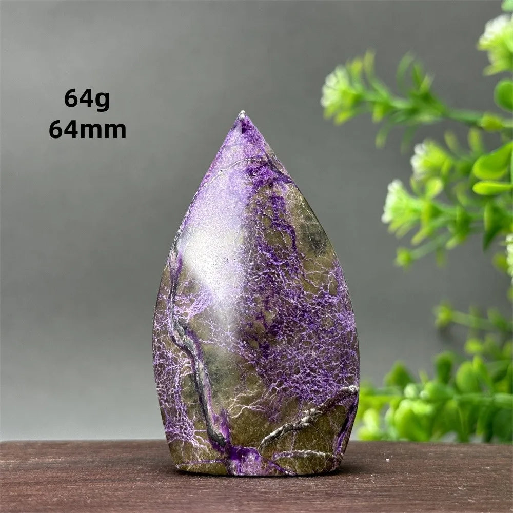 Natural Atlantisite Free-Form Torch