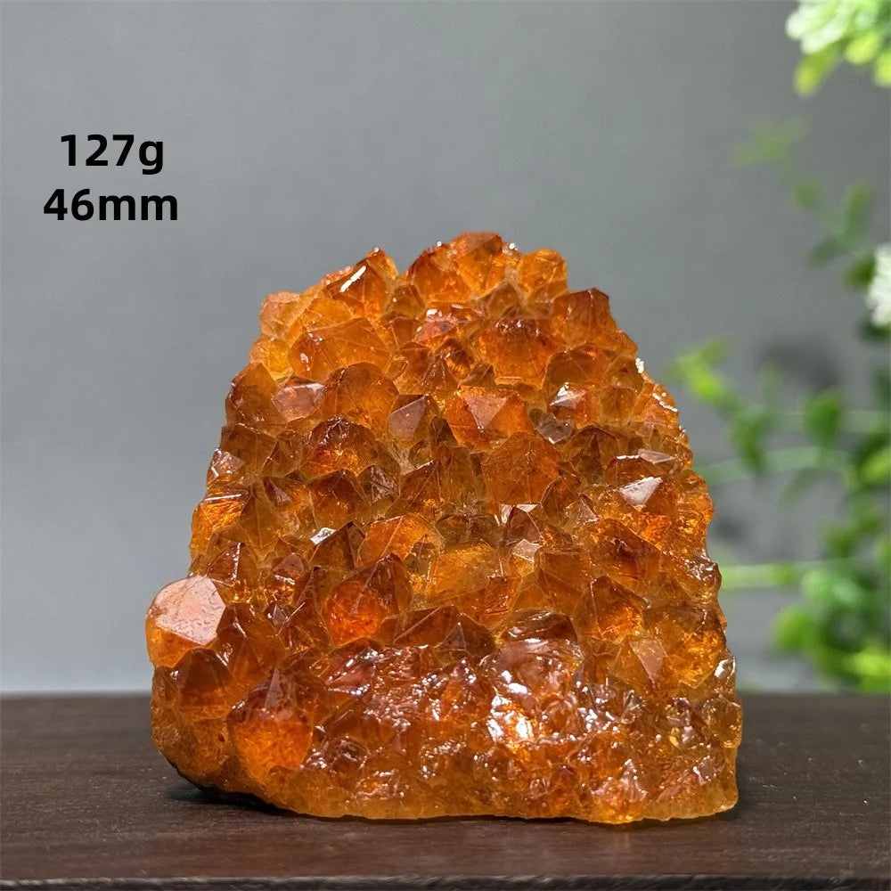 HQ Brazilian Citrine Freeform Geode