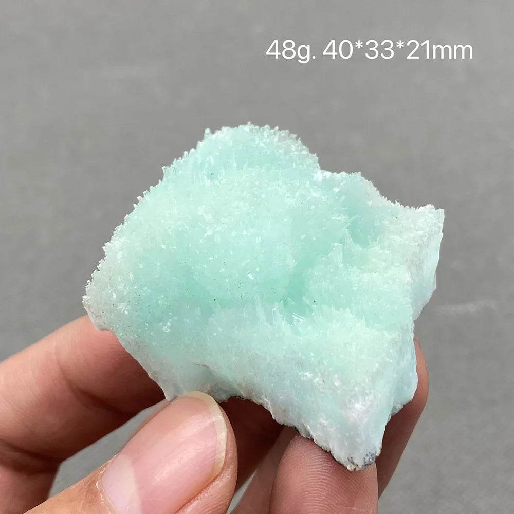 Natural Blue Aragonite Specimen