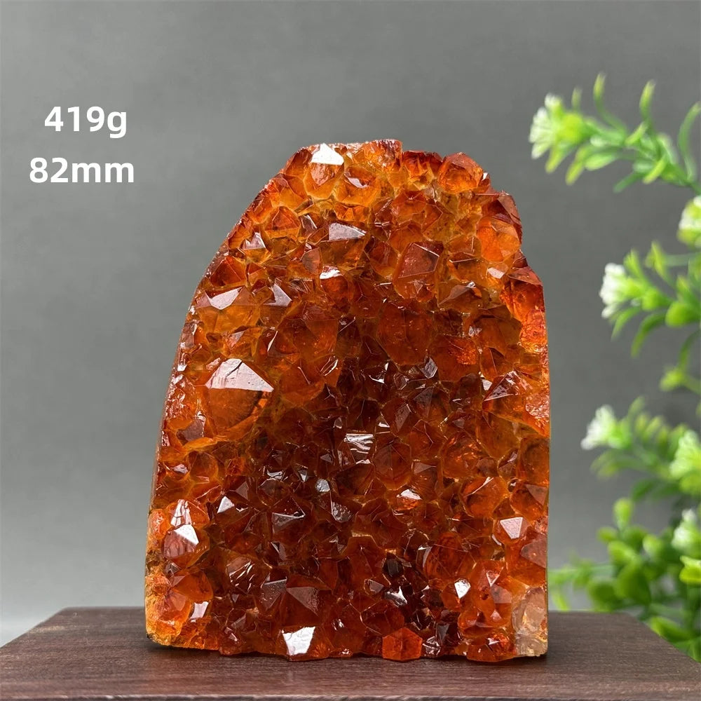 HQ Brazilian Citrine Freeform Geode