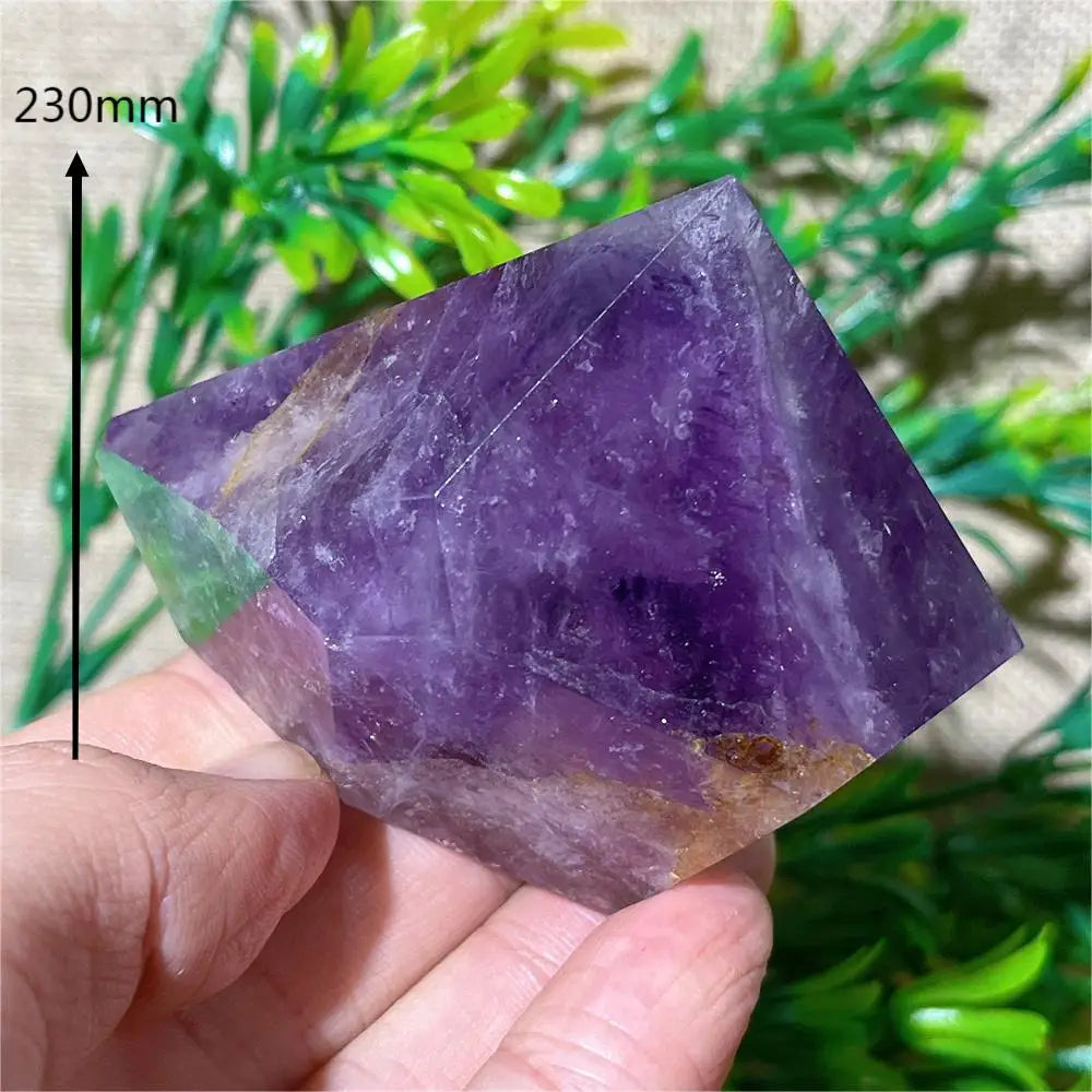 HQ Dark Purple Amethyst Cupcake Freeform