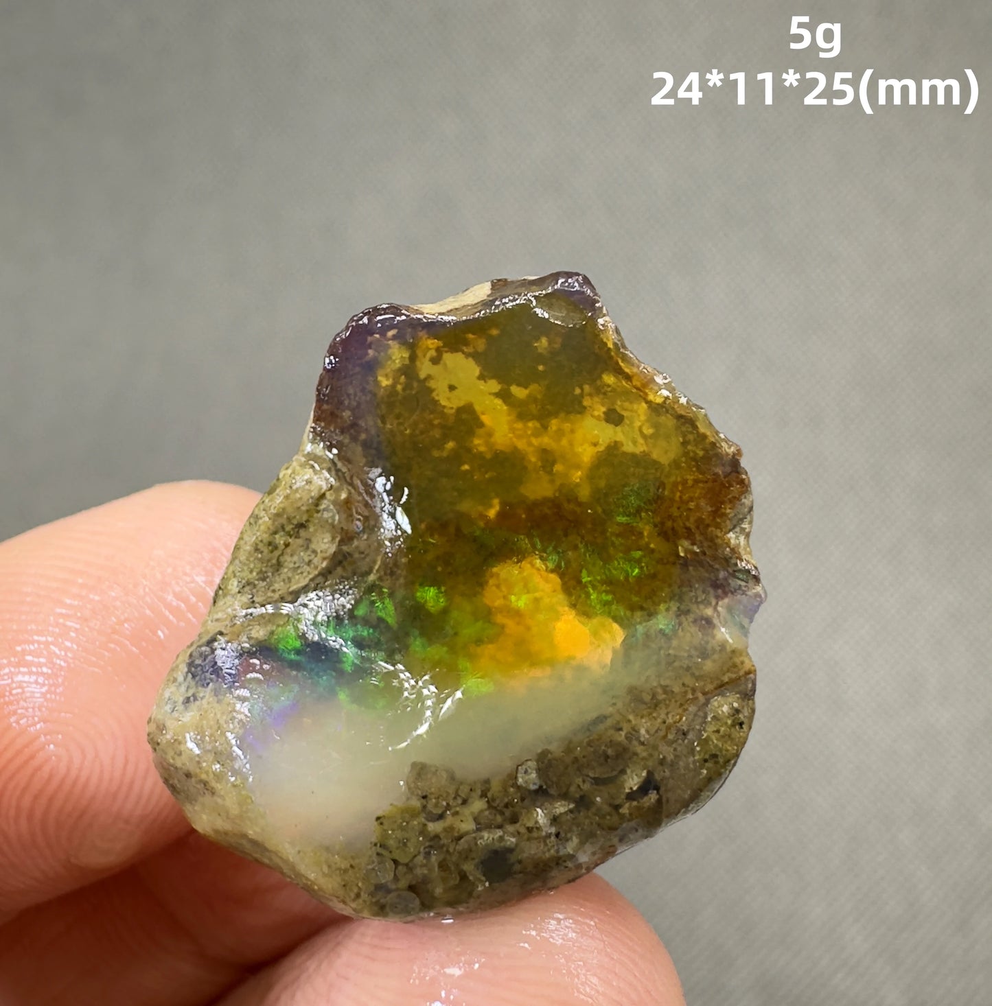 Natural Rare Ethiopian Water Opal Specimen