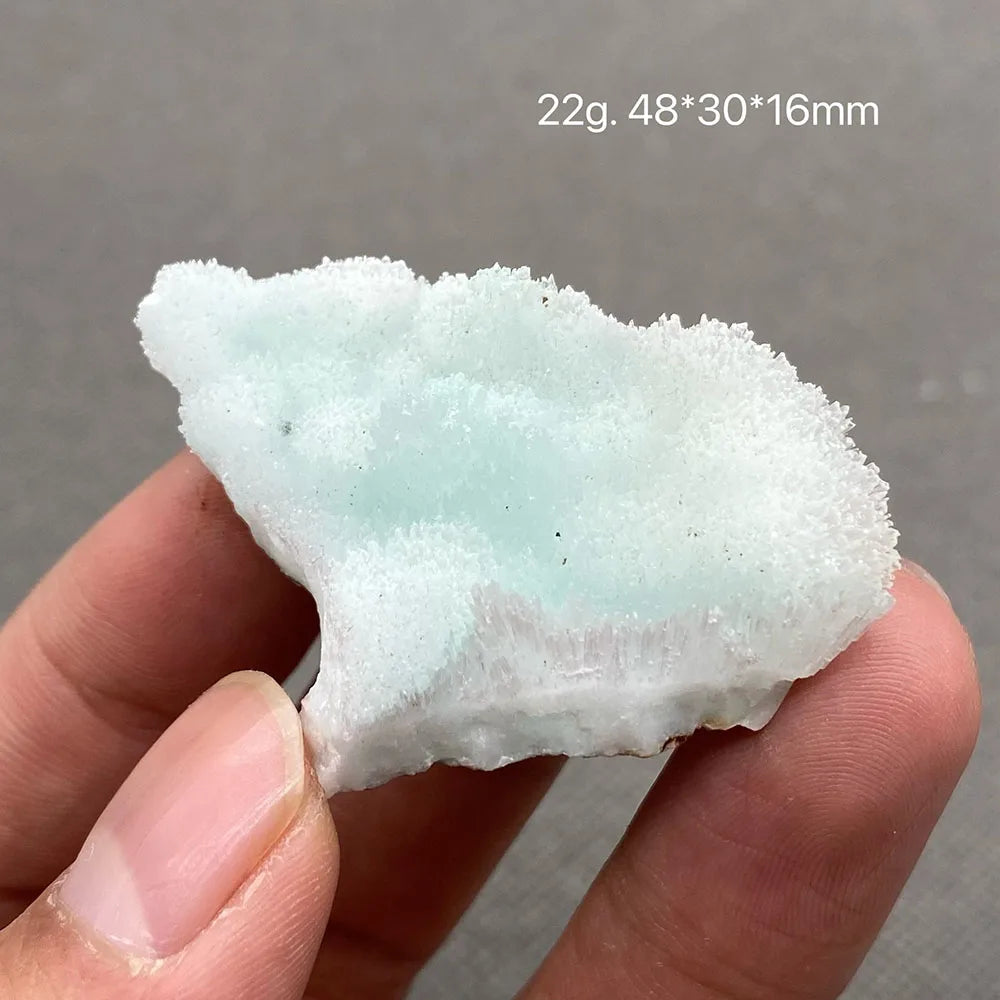 Natural Blue Aragonite Specimen