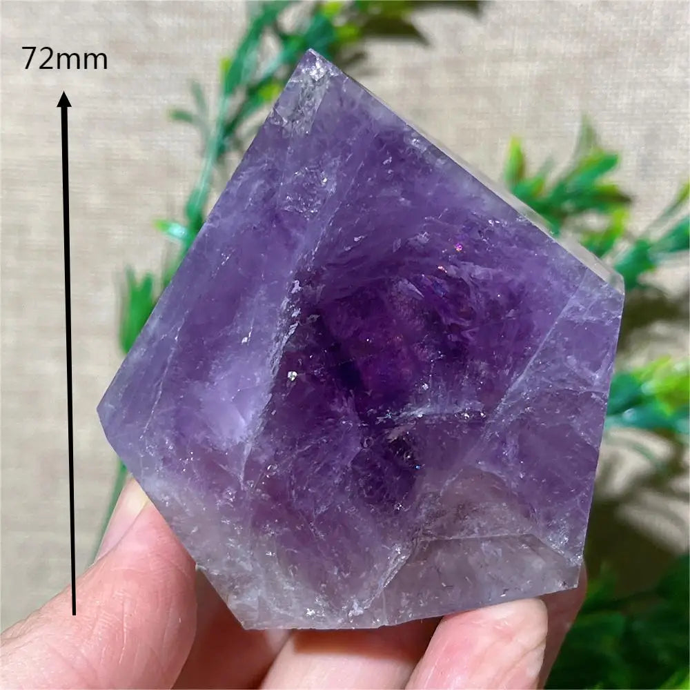 HQ Dark Purple Amethyst Cupcake Freeform