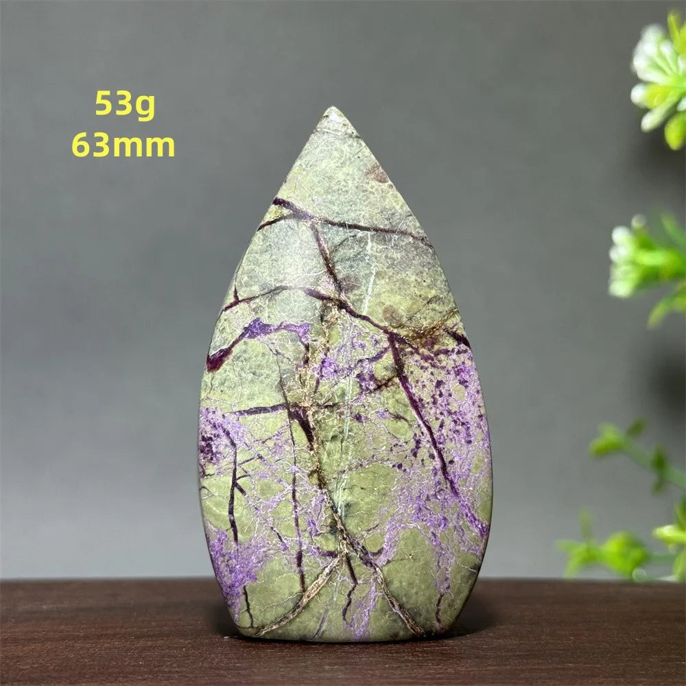 Natural Atlantisite Free-Form Torch
