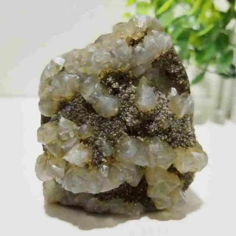 Natural Septarian Geode Freeform Cluster