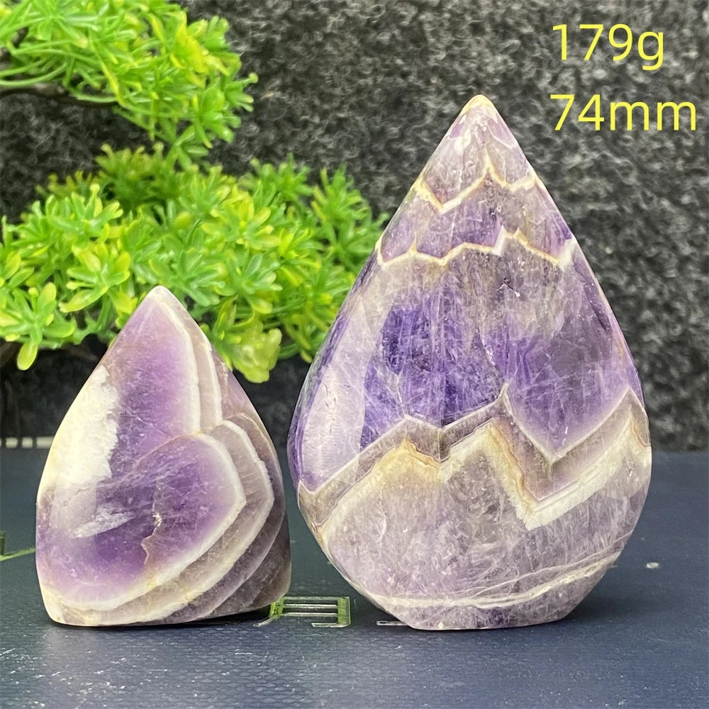 Natural Fantasy Amethyst Free Form Torch