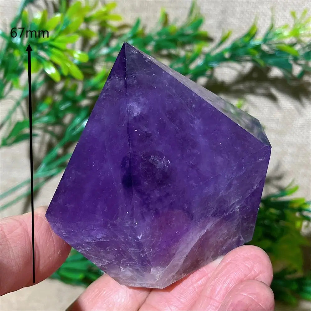 HQ Dark Purple Amethyst Cupcake Freeform