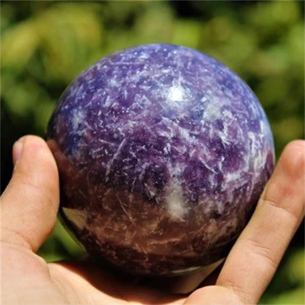 Purple Lepidolite Spheres