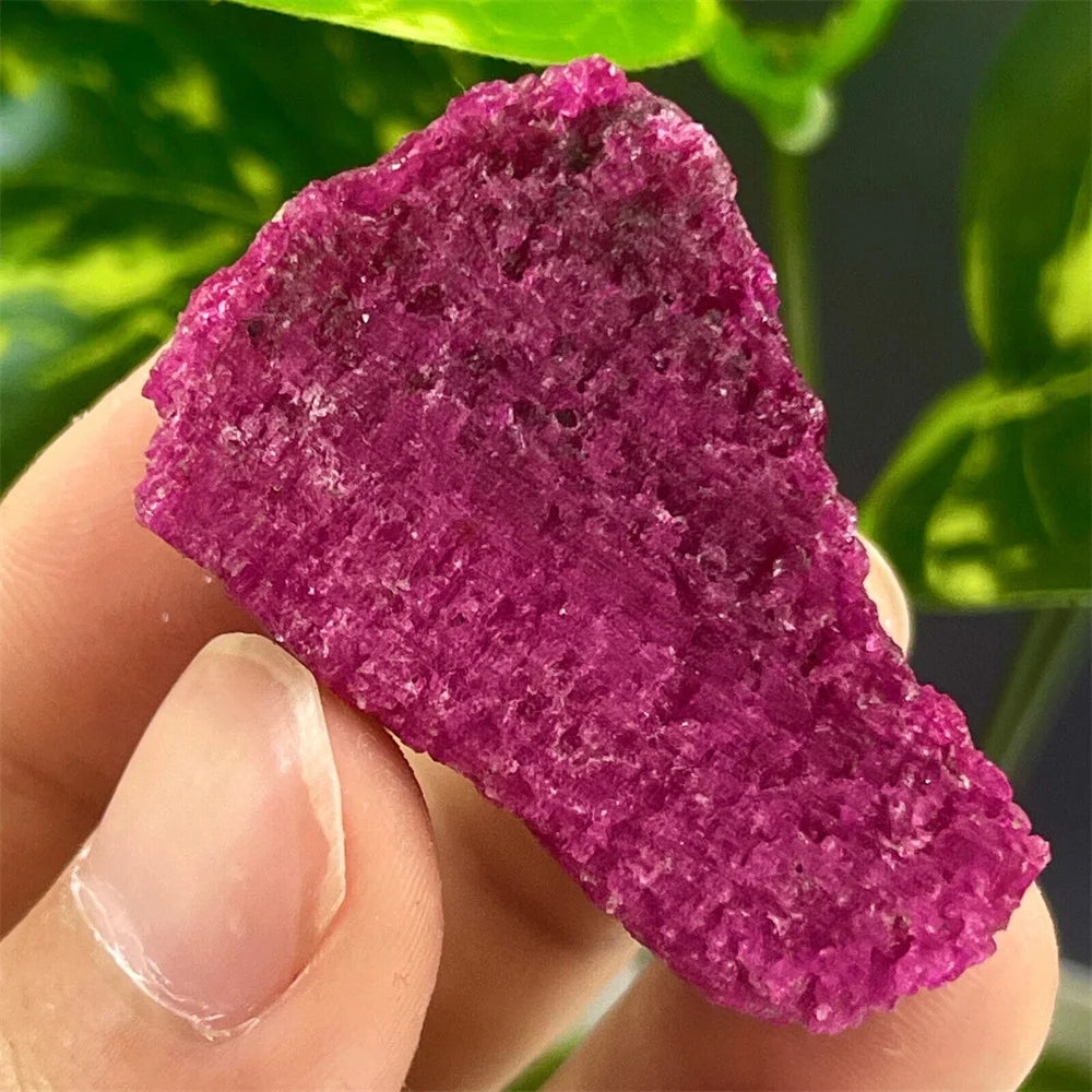 Raw Red Corundum Ruby