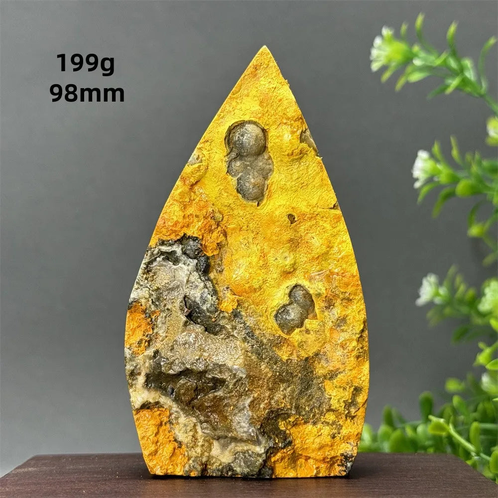 Natural Bumblebee Jasper Free Form Torch