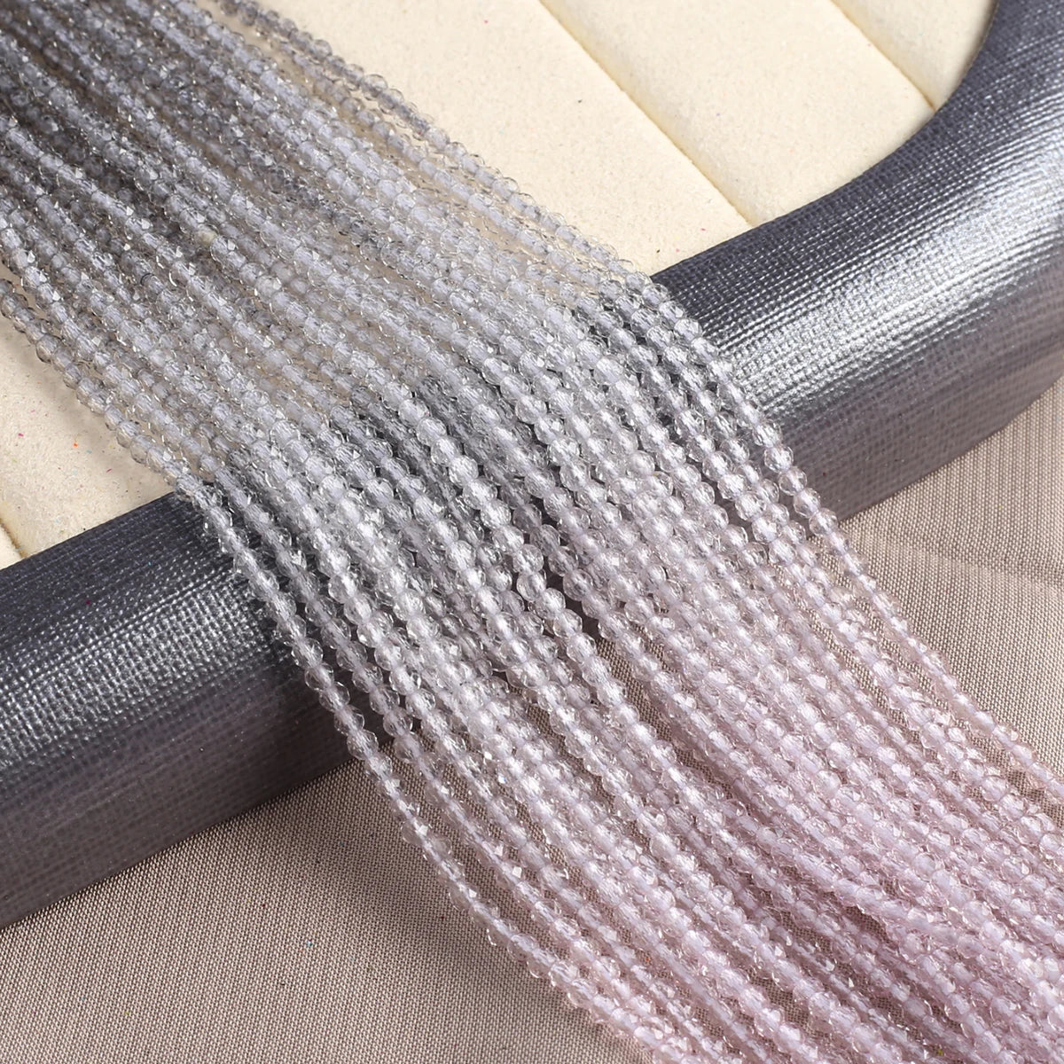 2mm Gradient Natural Stone Bead Strand