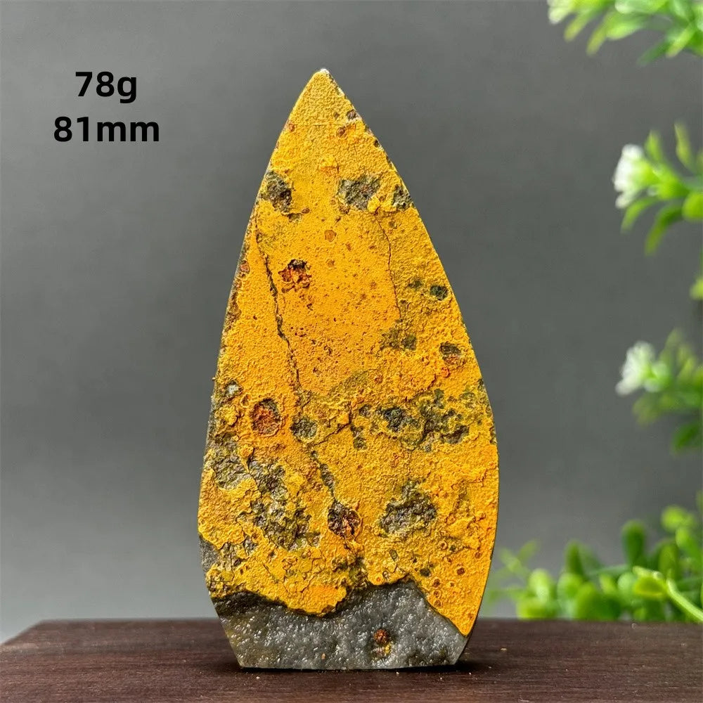 Natural Bumblebee Jasper Free Form Torch