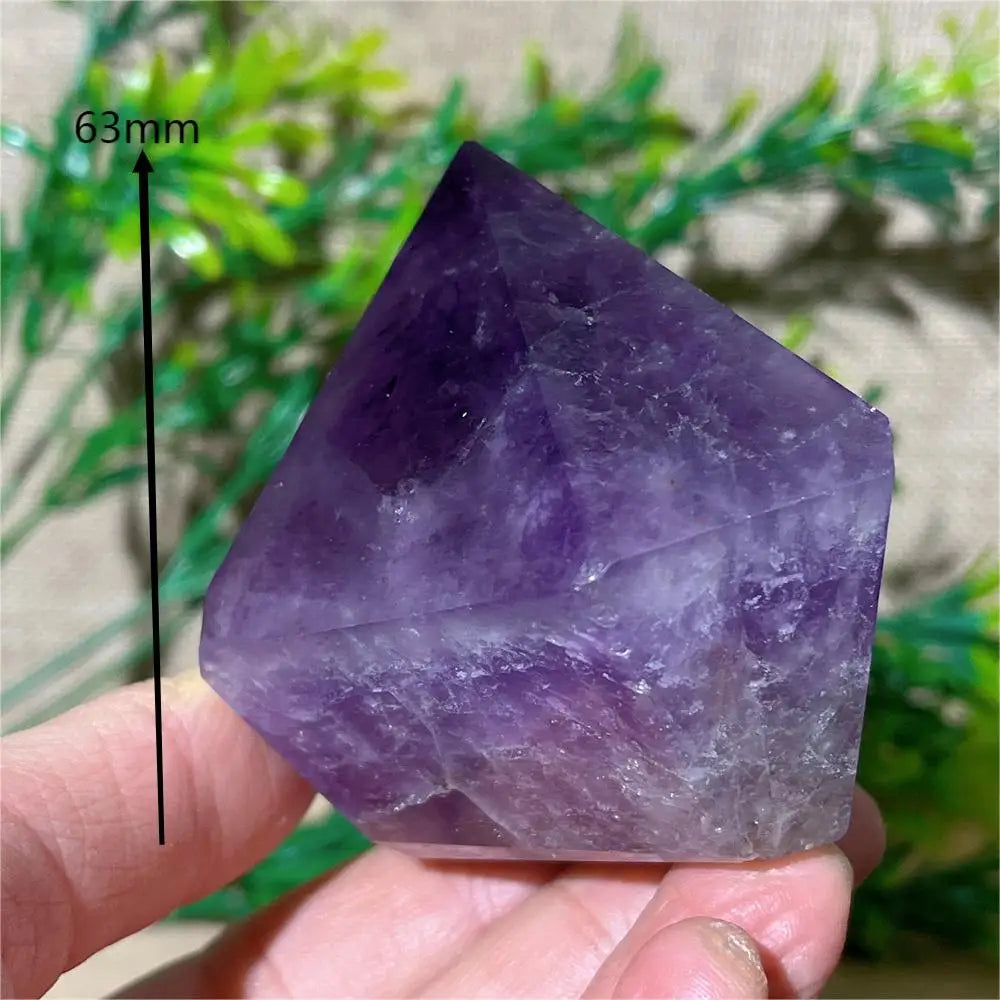 HQ Dark Purple Amethyst Cupcake Freeform
