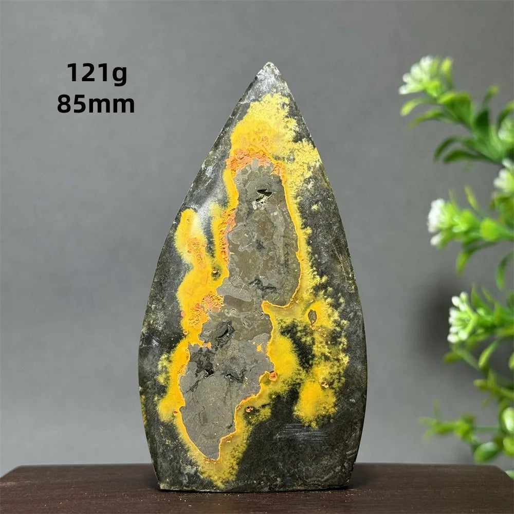 Natural Bumblebee Jasper Free Form Torch