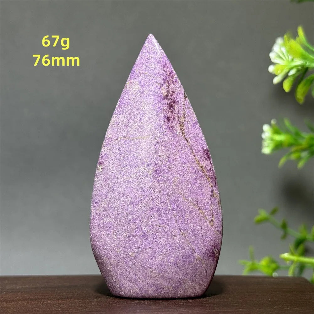 Natural Atlantisite Free-Form Torch