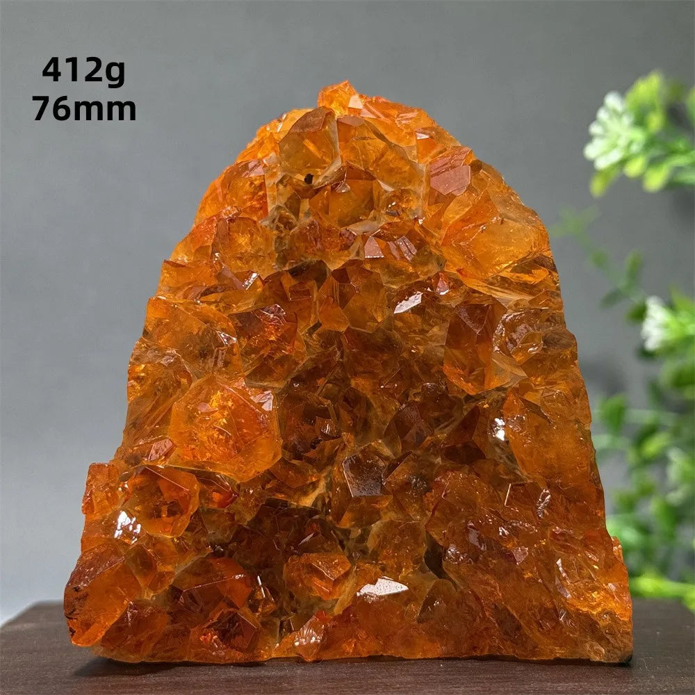 HQ Brazilian Citrine Freeform Geode