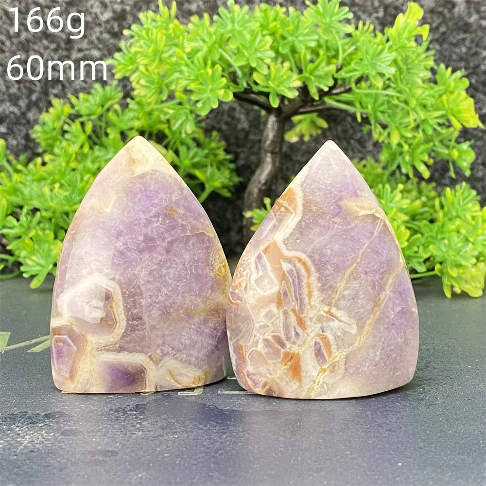Natural Fantasy Amethyst Free Form Torch
