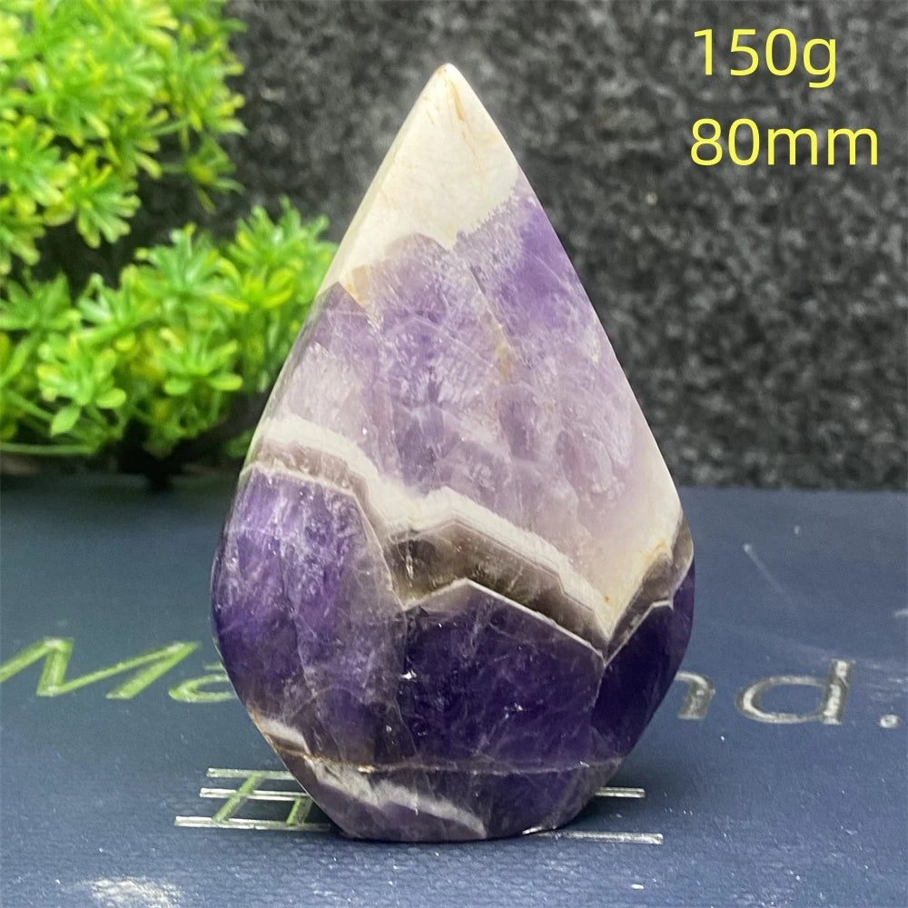 Natural Fantasy Amethyst Free Form Torch