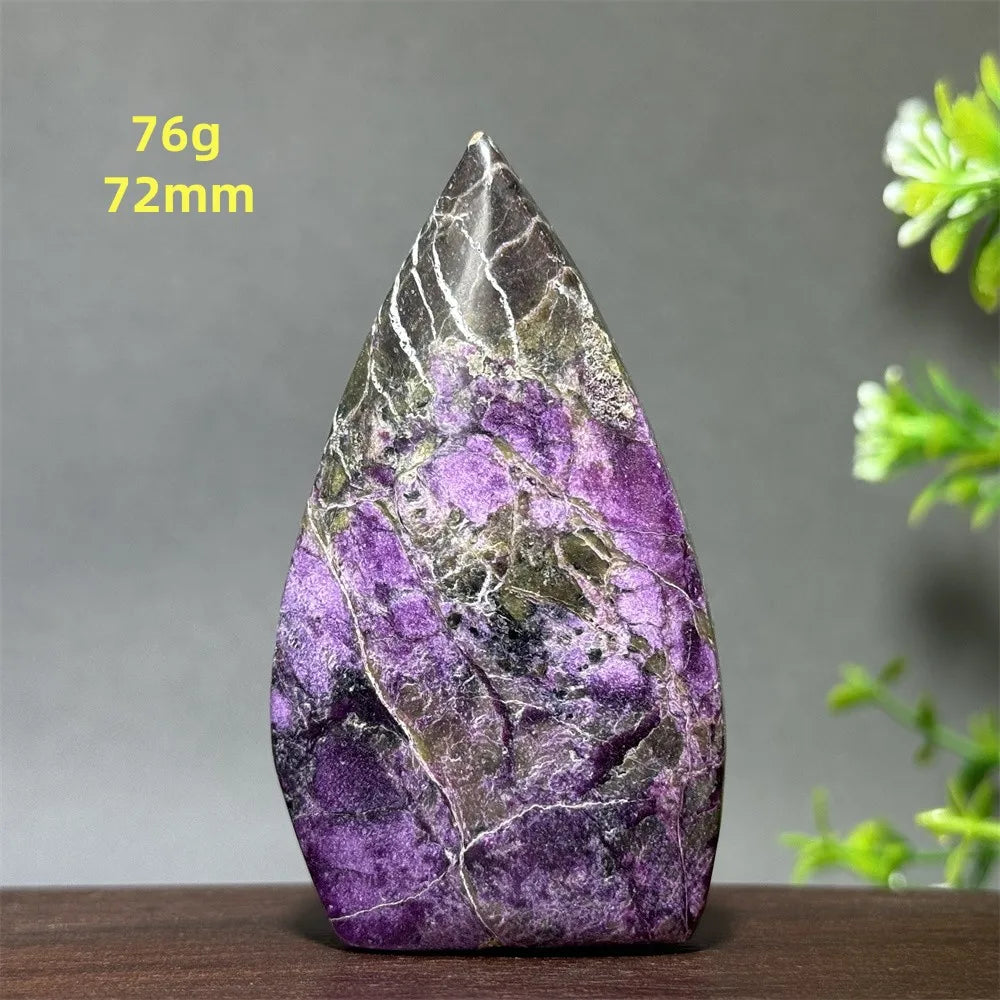 Natural Atlantisite Free-Form Torch