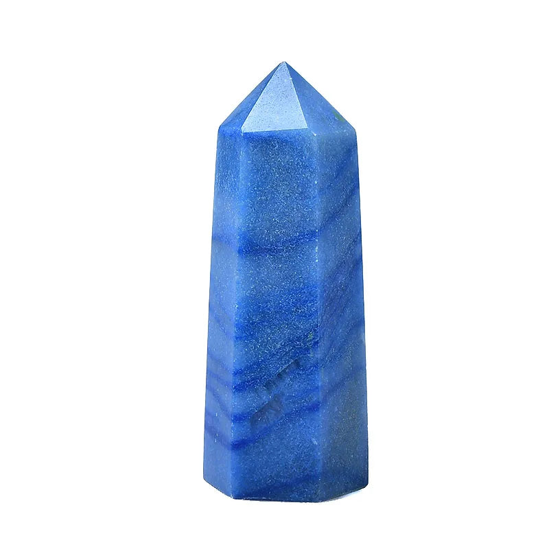 Natural Blue Aventurine Tower